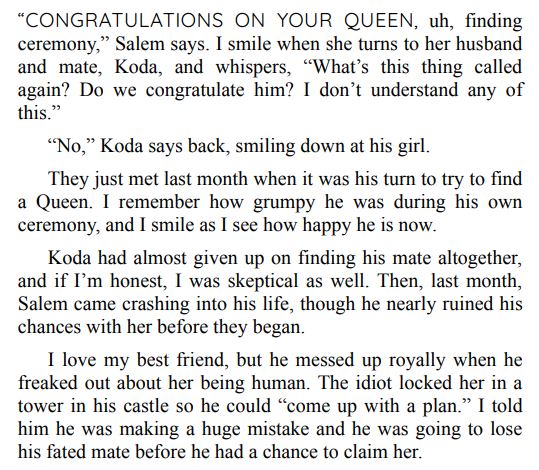 FATED TO BE KING BY SKYE ALDER