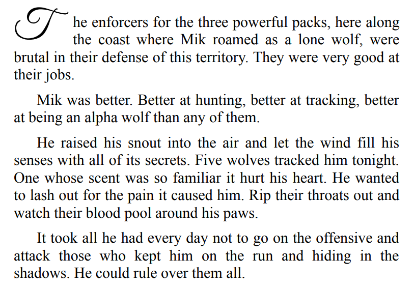 FILTHY WOLF BY AIDY AWARD 