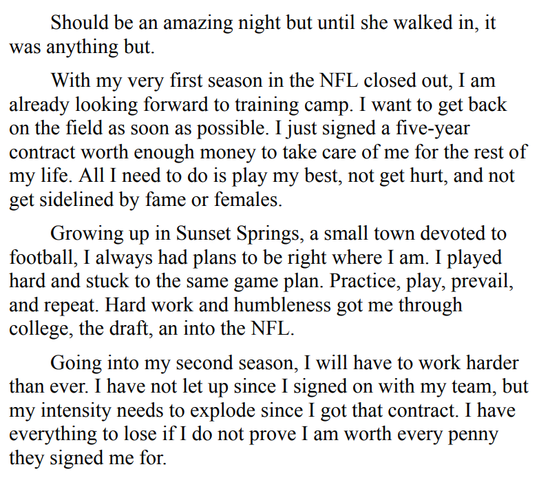 FIRST DOWN BY DEE ELLIS 