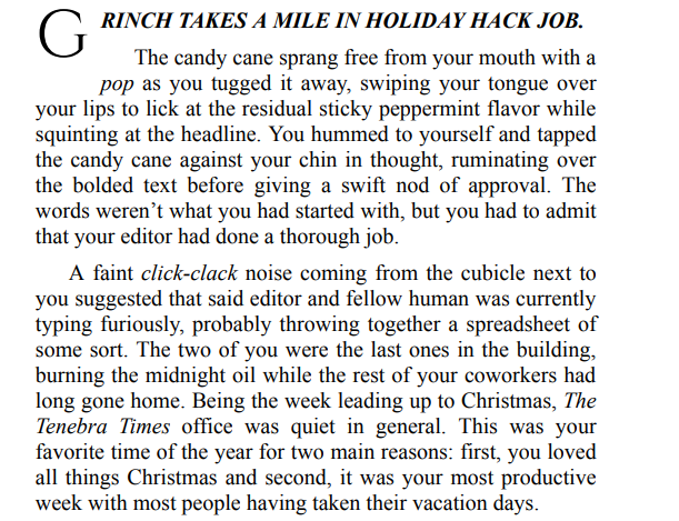 GRINCH & GUILE BY A.M. KORE 