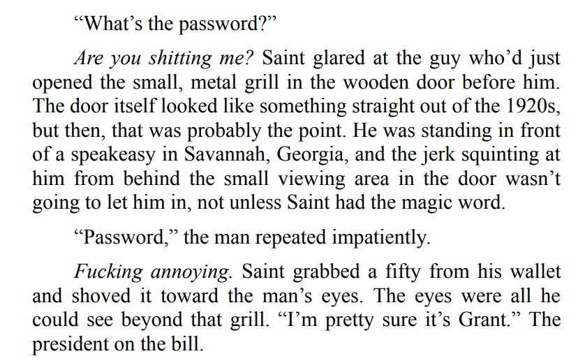 ICE COLD SAINT BY CYNTHIA EDEN