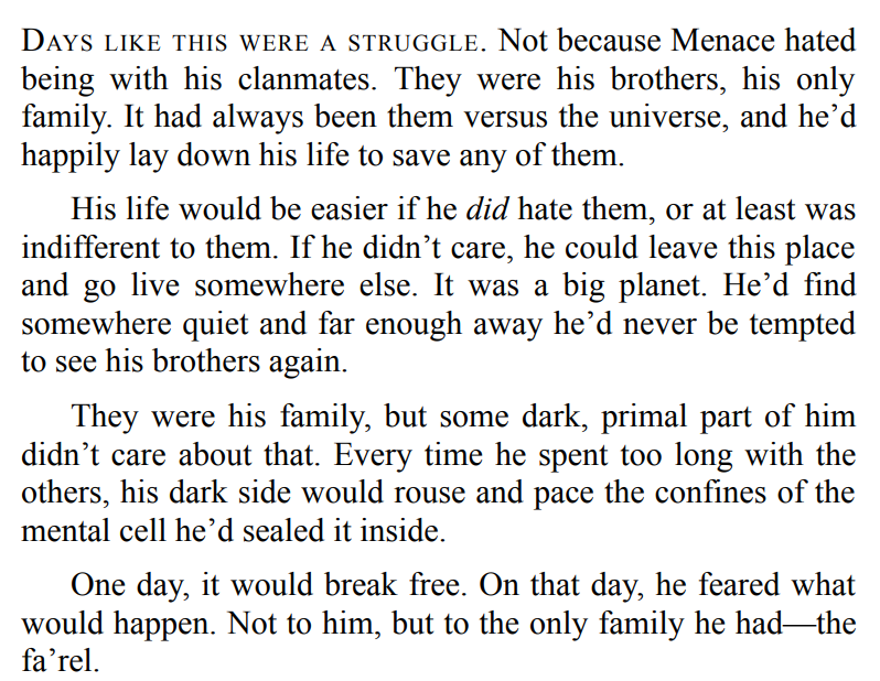 MARKED FOR MENACE BY SUSAN HAYES 