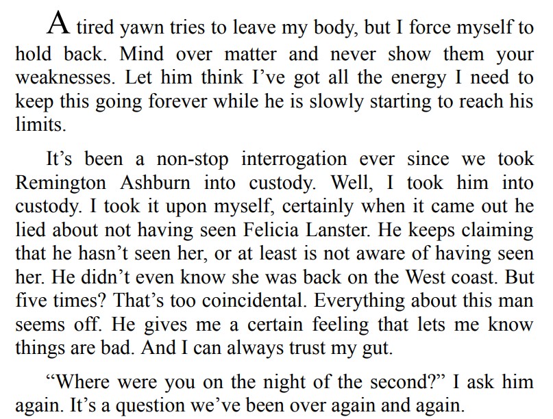 MOURNING THE MINUTES BY KRIS VANC