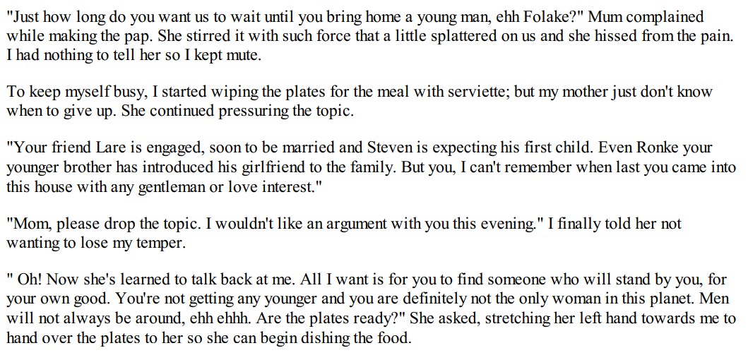 One Day With Him by Amaka Richard 