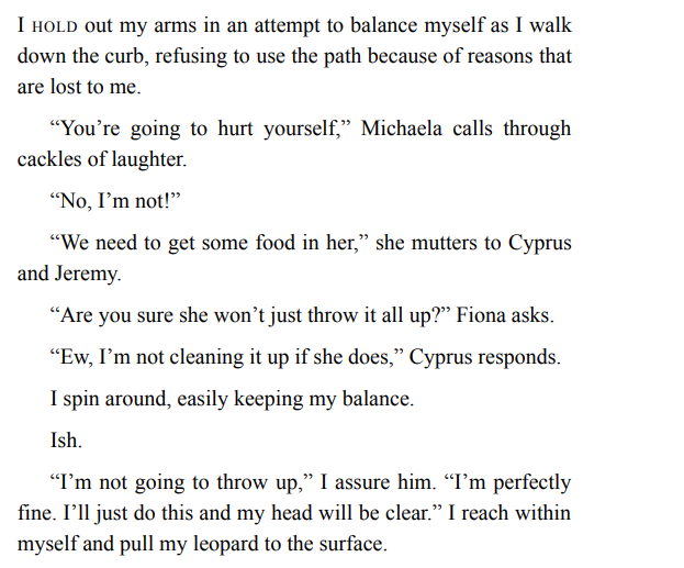 SHIFTING FORMS FOR CLUMSY FELINES BY LAURA GREENWOOD 