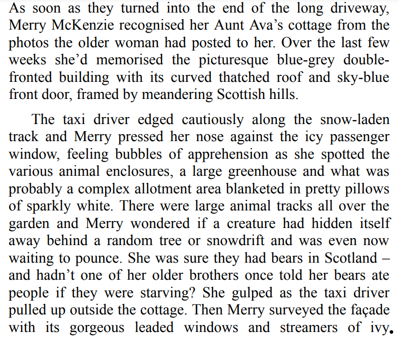 SNOWFLAKES AND SECRETS IN THE SCOTTISH HIGHLANDS BY DONNA ASHCROFT 