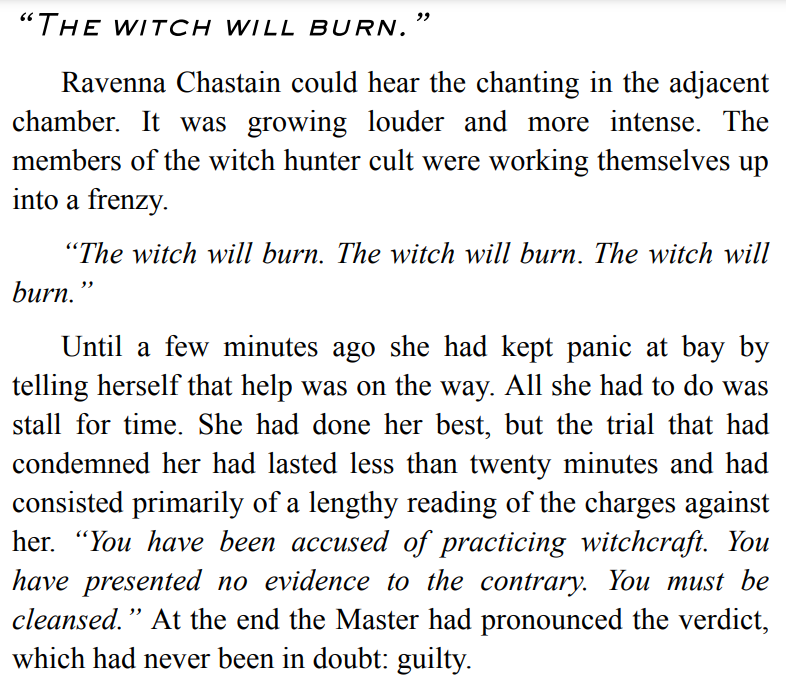 SWEETWATER AND THE WITCH BY JAYNE CASTLE 