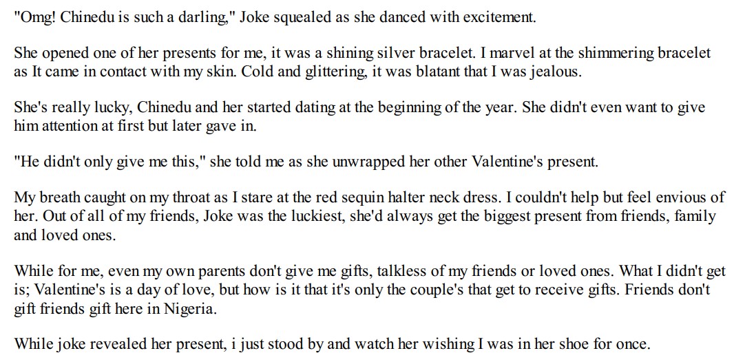 A Nigerian Love story By Tee fabulous 