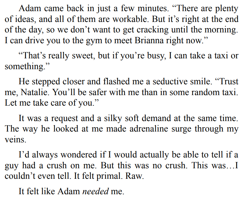 ADAM’S ANGEL BY HALEY TRAVIS 