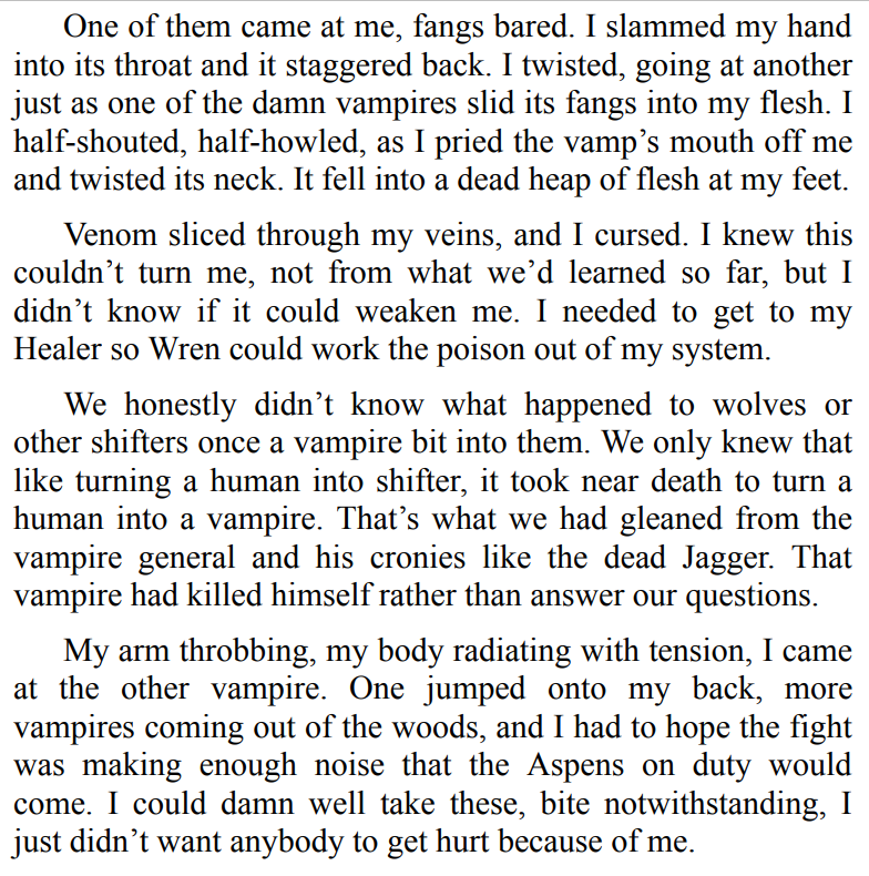 HUNTED IN DARKNESS BY CARRIE ANN RYAN 