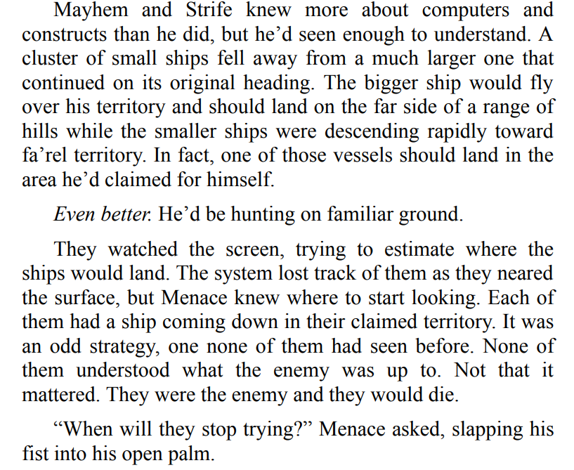MARKED FOR MENACE BY SUSAN HAYES