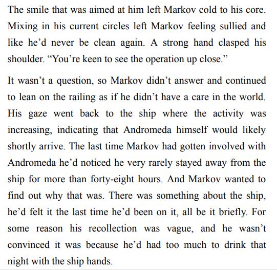 MARKOV BY J.P. SAYLE 