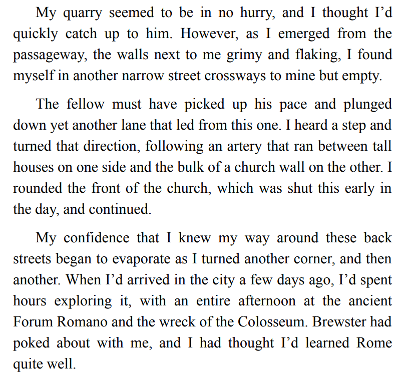 MURDER IN THE ETERNAL CITY BY ASHLEY GARDNER