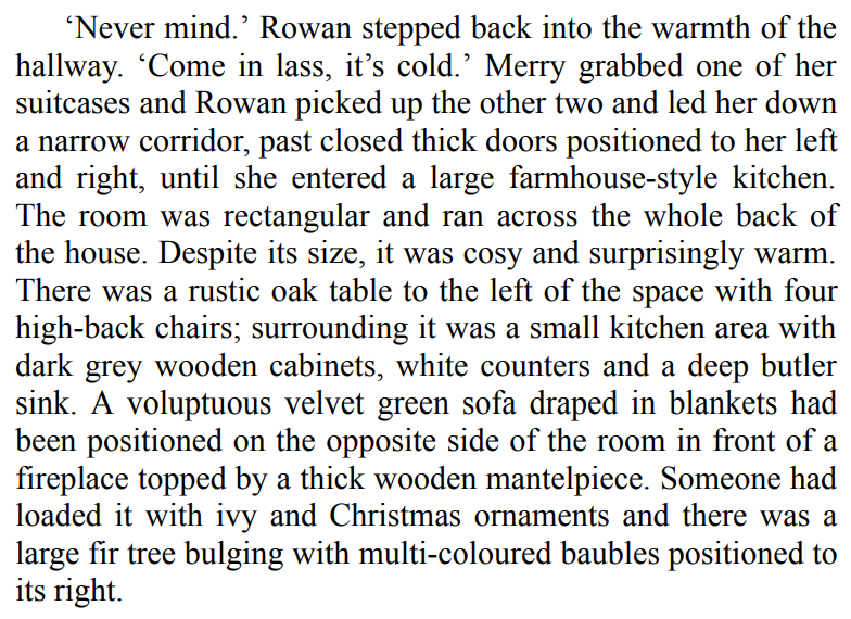 SNOWFLAKES AND SECRETS IN THE SCOTTISH HIGHLANDS BY DONNA ASHCROFT