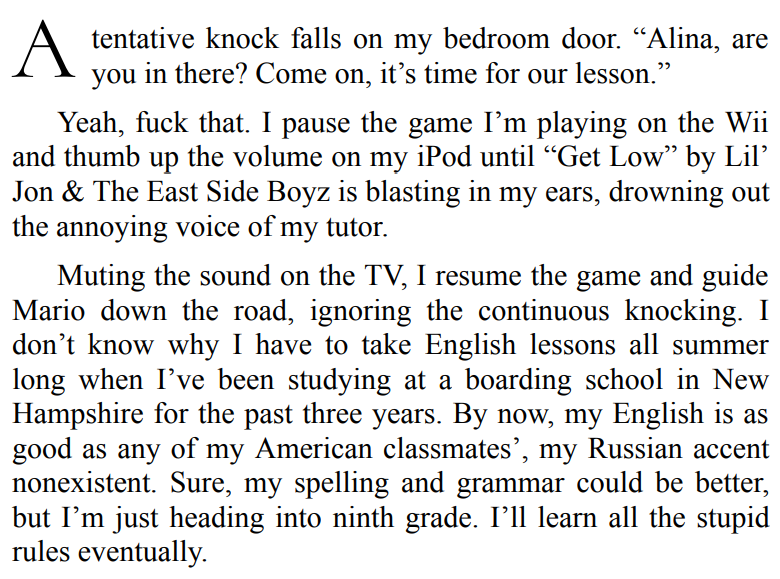 TERRIBLE BEAUTY BY ANNA ZAIRES