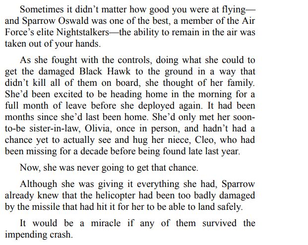 PROTECTING SPARROW BY JANE BLYTHE