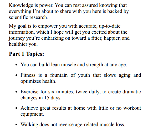 6-Minute Fitness at 60+ by Jonathan Su PDF