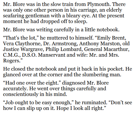 And Then There Were None by Agatha Christie 