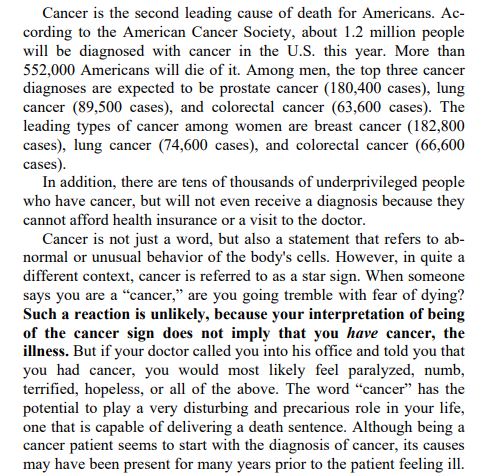 Cancer Is Not a Disease by Andreas Moritz PDF