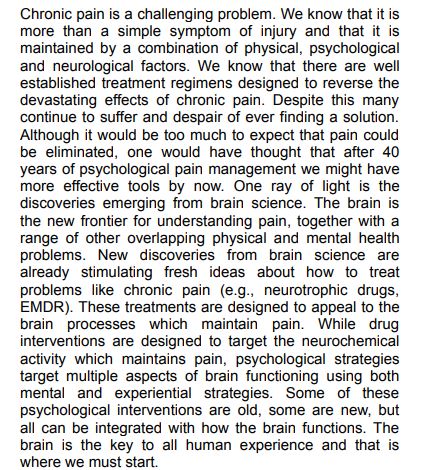 Change Your Brain Change Your Pain by Mark Grant PDF