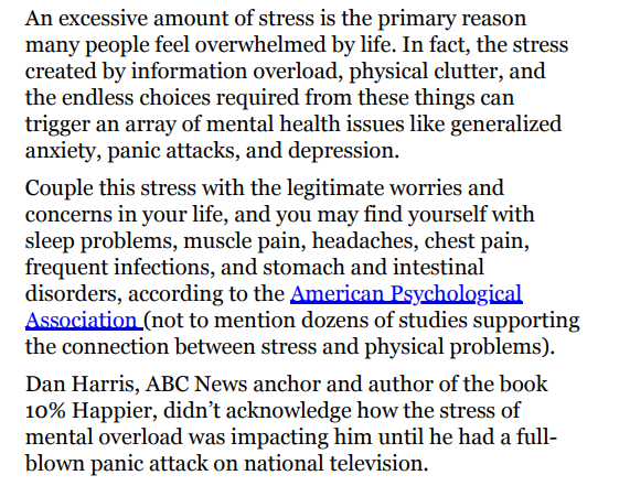 Declutter Your Mind by S J Scott & Barrie Davenport PDF