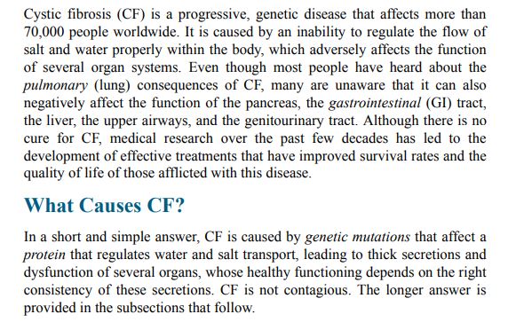 Facing Cystic Fibrosis by Yelizaveta Sher & Anna M Georgiopoulos PDF