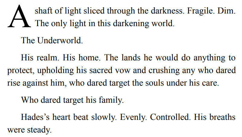 HADES BY FELICITY HEATON