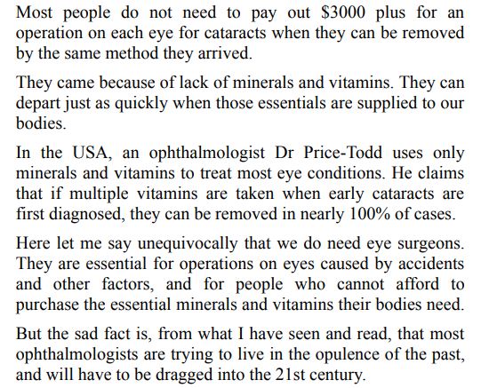 Heal Your Eye Problems with Herbs Minerals and Vitamins by Max Crarer PDF