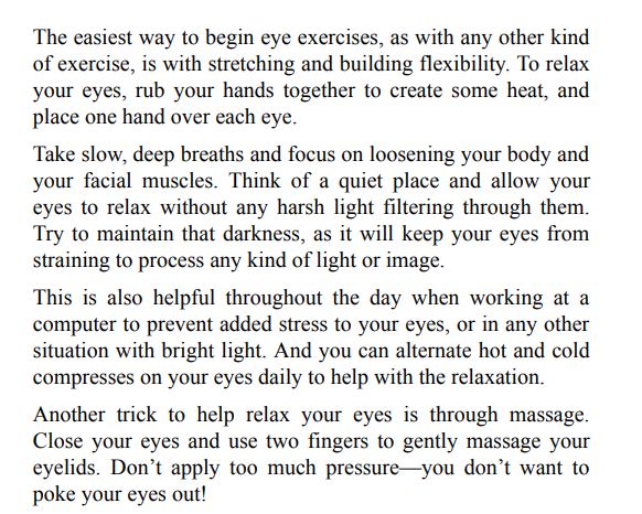 Improve Your Eyesight Naturally by Amanda Wallace PDF