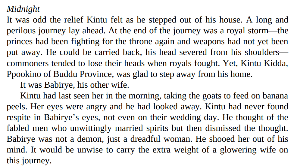 Kintu by Jennifer Nansubuga Makumbi 