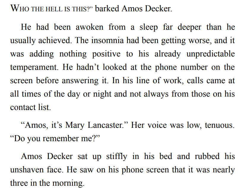 Long Shadows by David Baldacci