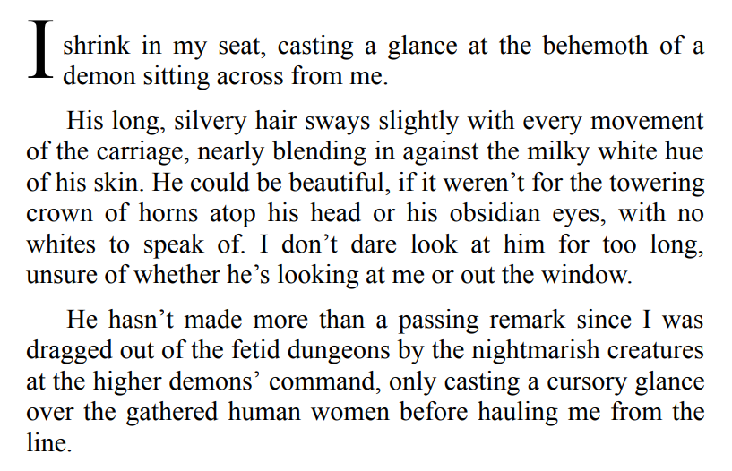 SUBMITTING TO THE DEMON BY CELESTE KING 