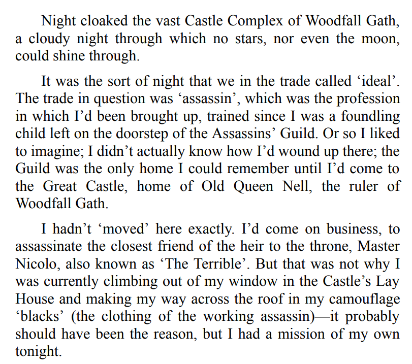 THE ASSASSIN IN THE CASTLE BY H.P. MALLORY 