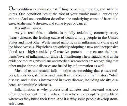 The Inflammation Syndrome by Jack Challem PDF