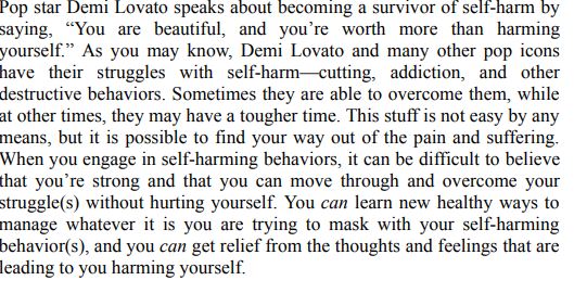 The Mindfulness Workbook for Teen Self Harm by Gina M Biegel MA LMFT & Stacie Cooper PDF