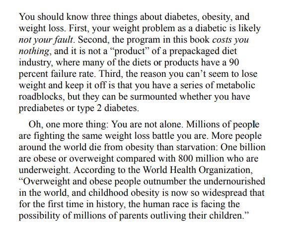 The Weight Loss Plan for Beating Diabetes by Frederic J Vagnini PDF