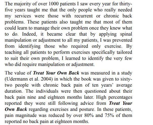 Treat Your Own Back by McKenzie and Robin PDF