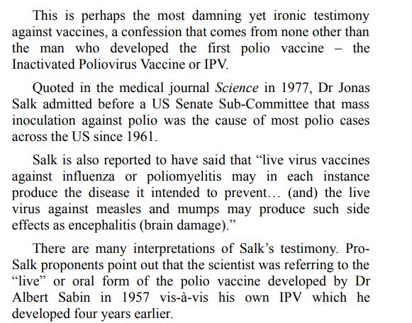 Vaccine nation by Andreas Moritz PDF