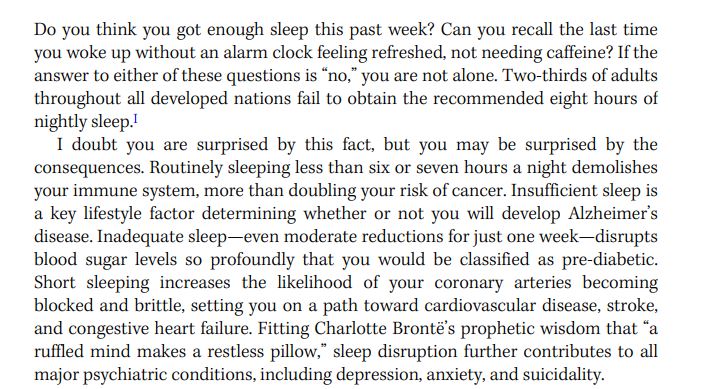 Why We Sleep by Matthew Walker PDF