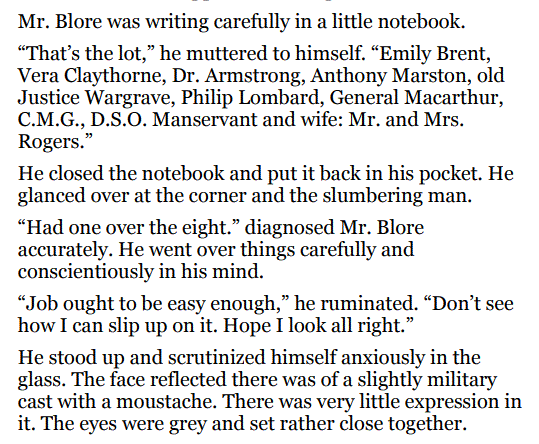 And Then There Were None by Agatha Christie 