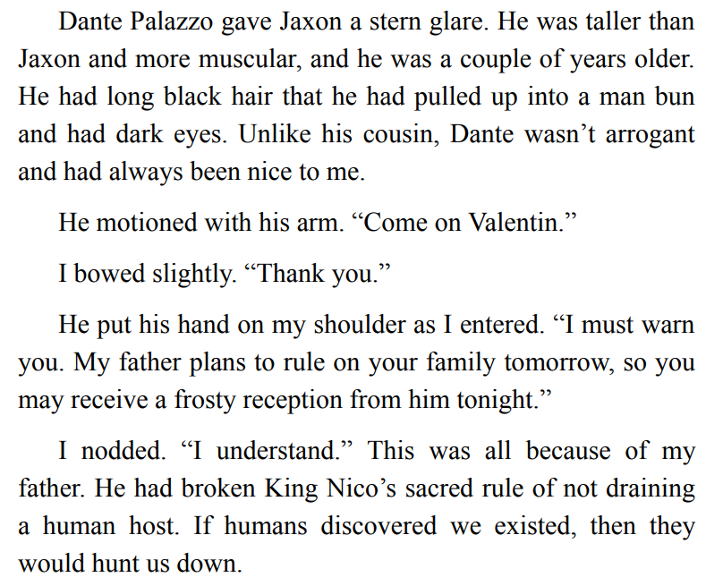 BEFORE LEGACY: VALENTIN BY M GUIDA 