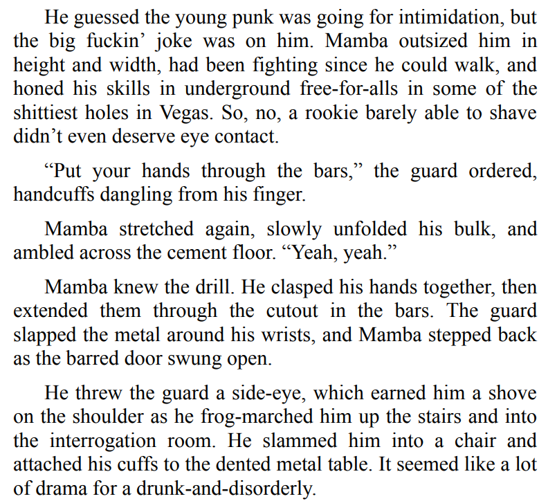 BEYOND SALVATION: MAMBA BY BARBARA NOLAN 