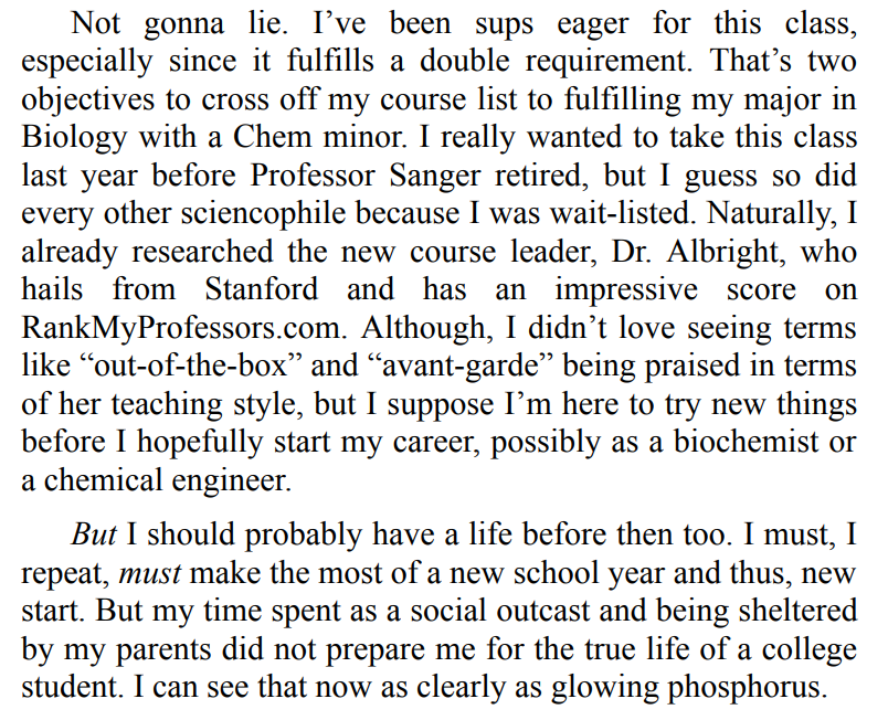 BLINDED ME WITH SCIENCE BY TARA SEPTEMBER