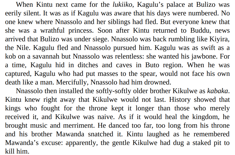 Kintu by Jennifer Nansubuga Makumbi 