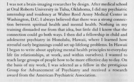 Change Your Brain Change Your Life by Daniel G Amen PDF