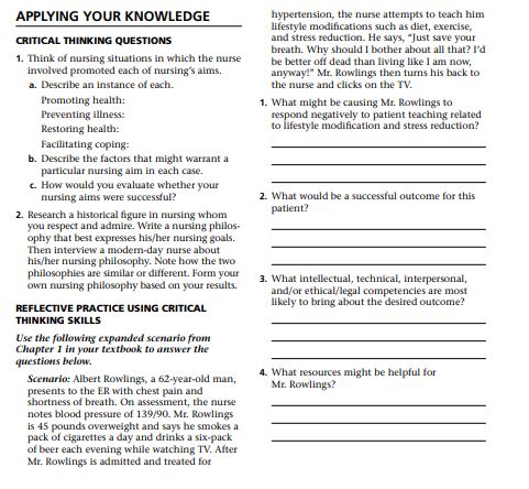 Study Guide for Fundamentals of Nursing by Carol R Taylor Carol Lillis & 3 more PDF