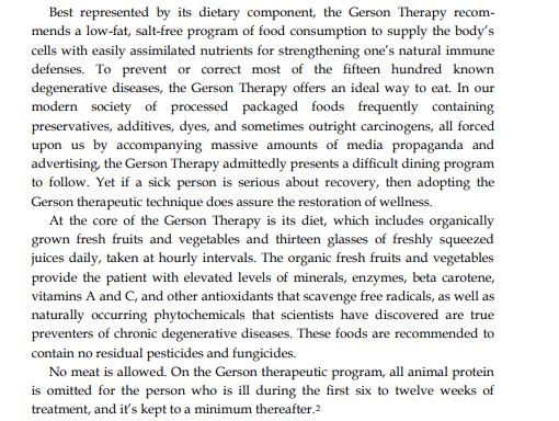 The Gerson Therapy by Charlotte Gerson & Morton Walker PDF