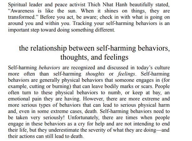 The Mindfulness Workbook for Teen Self Harm by Gina M Biegel MA LMFT & Stacie Cooper PDF