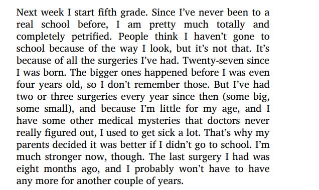 Wonder by R J Palacio PDF