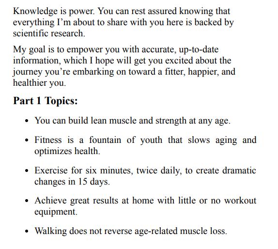 6-Minute Fitness at 60 by Jonathan Su PDF